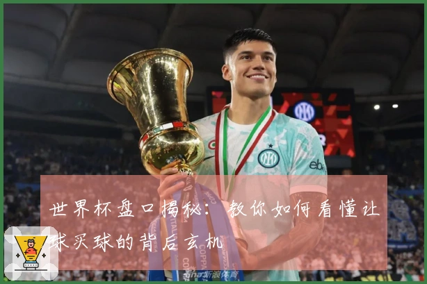 世界杯盘口揭秘：教你如何看懂让球买球的背后玄机