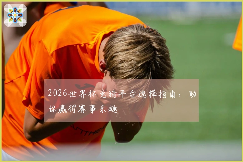 2026世界杯竞猜平台选择指南，助你赢得赛事乐趣